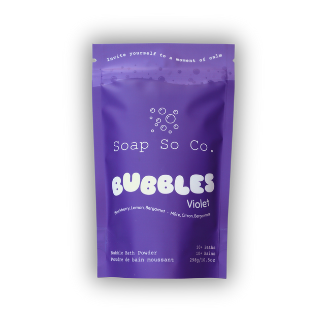 Bulles violettes