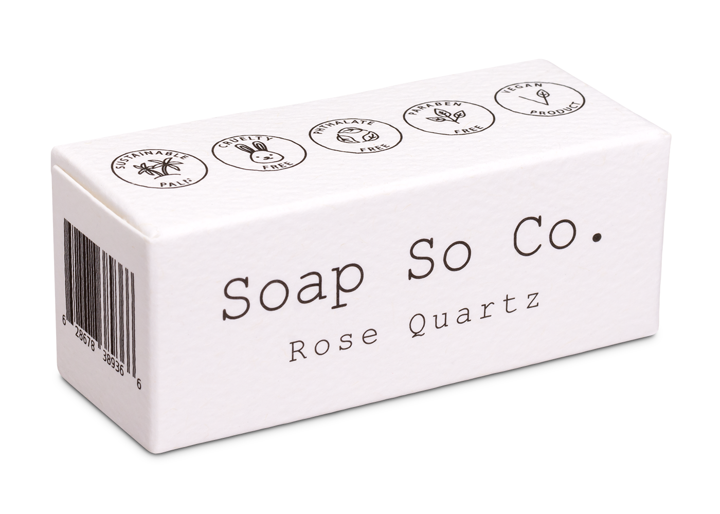 ROSE QUARTZ - MINI - Soap So Co.