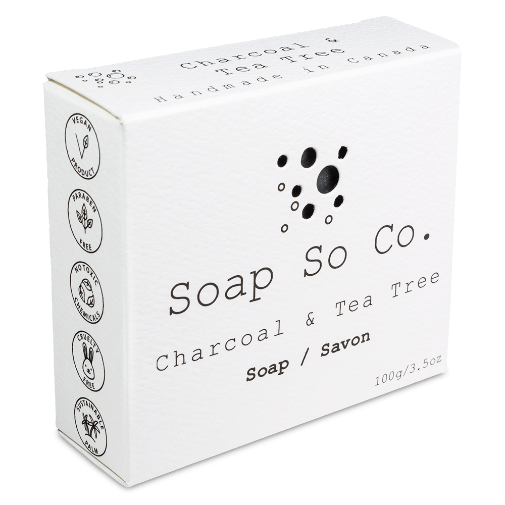 CHARCOAL & TEA TREE - Soap So Co.